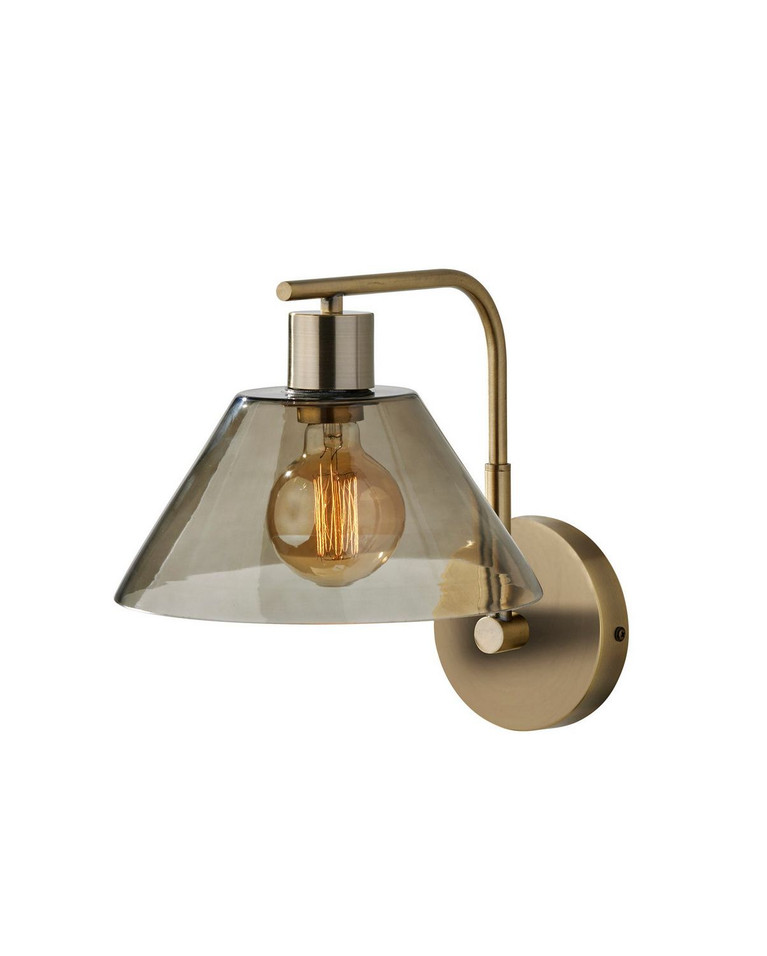 Adesso Home - 3794-21 - Wall Lamp - Zoe - Antique Brass
