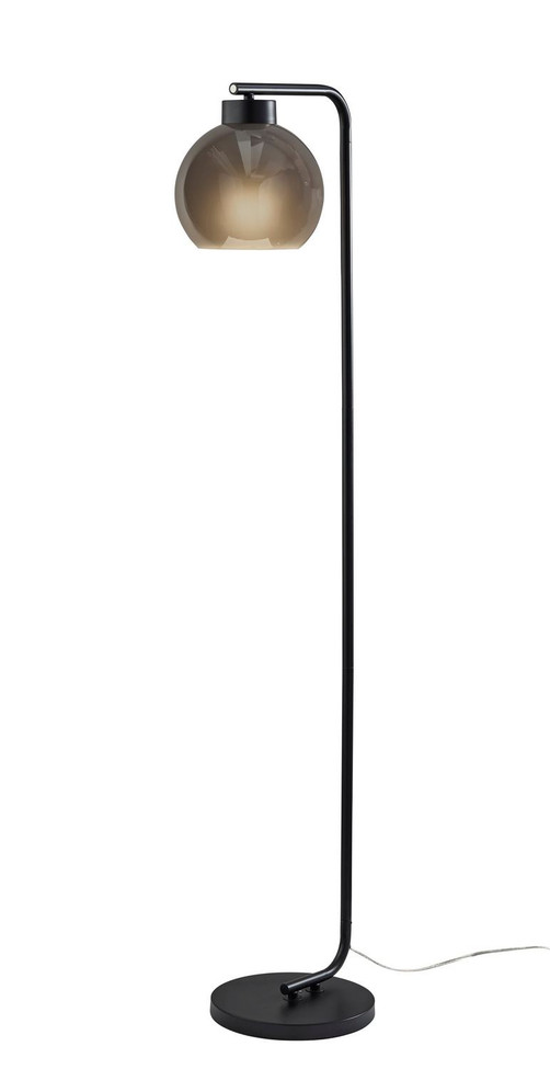 Adesso Home - 3898-01 - Floor Lamp - Atticus - Black