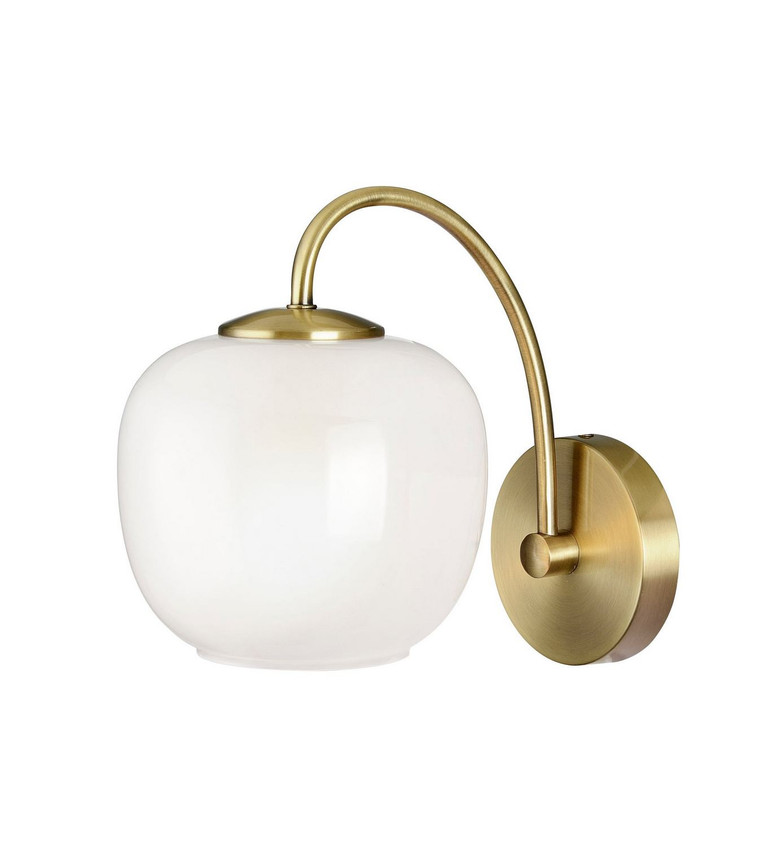 Adesso Home - 3944-21 - Wall Lamp - Magnolia - Antique Brass