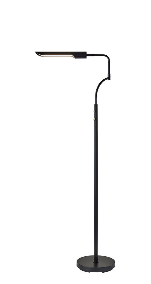 Adesso Home - 3958-01 - LED Floor Lamp - Zane - Black