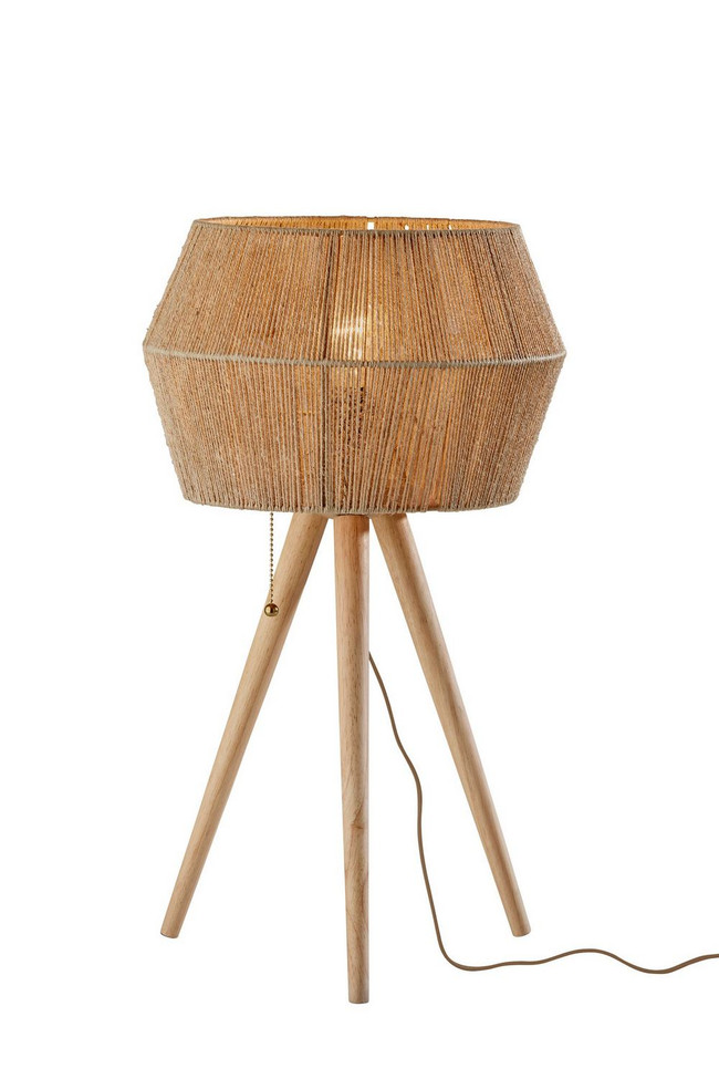Adesso Home - 3959-12 - Table Lamp - Montana - Natural Wood