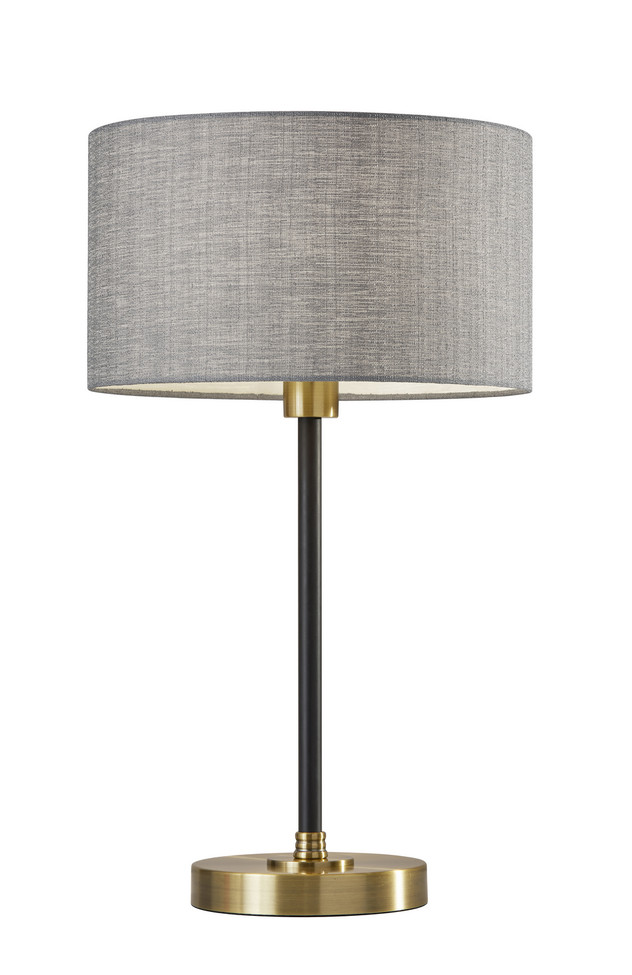Adesso Home - 4206-21 - Table Lamp - Bergen - Black & Antique Brass