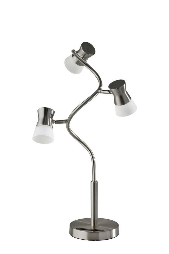 Adesso Home - 4251-22 - LED Table Lamp - Cyrus - Brushed Steel