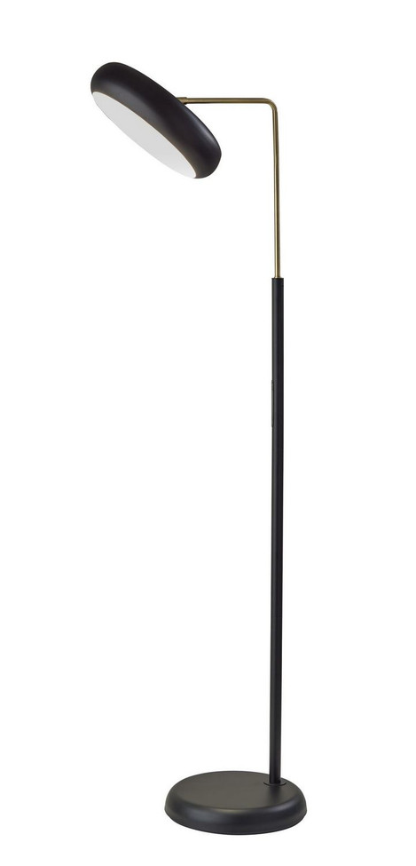 Adesso Home - 5079-01 - LED Floor Lamp - Lawson - Black
