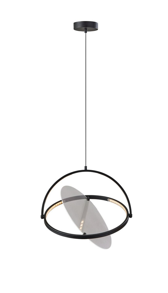 Adesso Home - AD9201-01 - LED Pendant - Orsa - Black