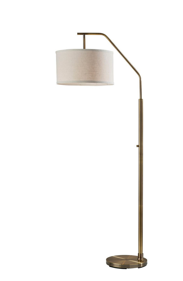 Adesso Home - SL1140-21 - Floor Lamp - Max - Antique Brass