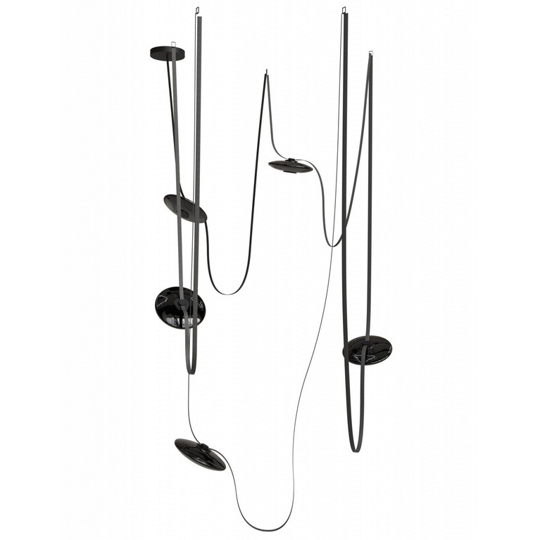 Avenue Lighting - HF7205-G202-BLK - LED Chandelier - Fremont - Black