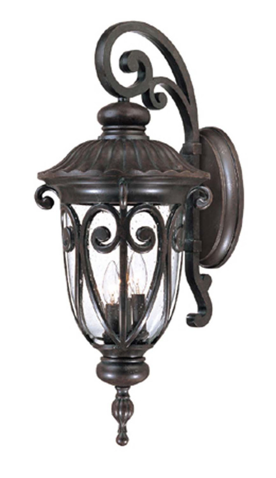 Acclaim Lighting - 2122MM - Three Light Wall Sconce - Naples - Marbleized Mahogany