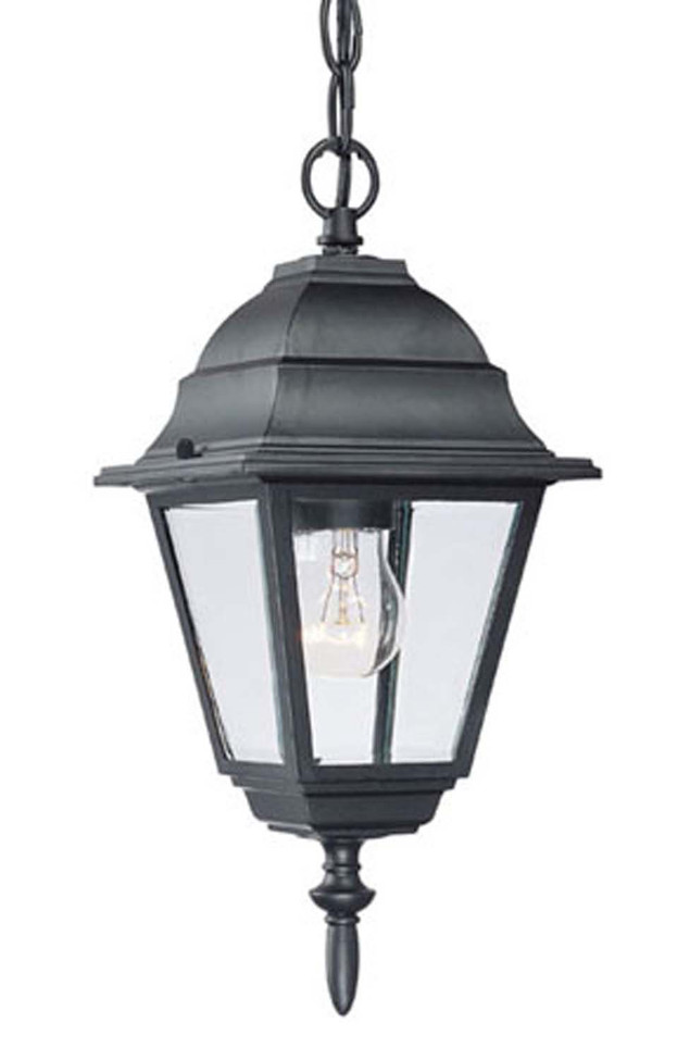 Acclaim Lighting - 4006BK - One Light Hanging Lantern - Builders` Choice - Matte Black