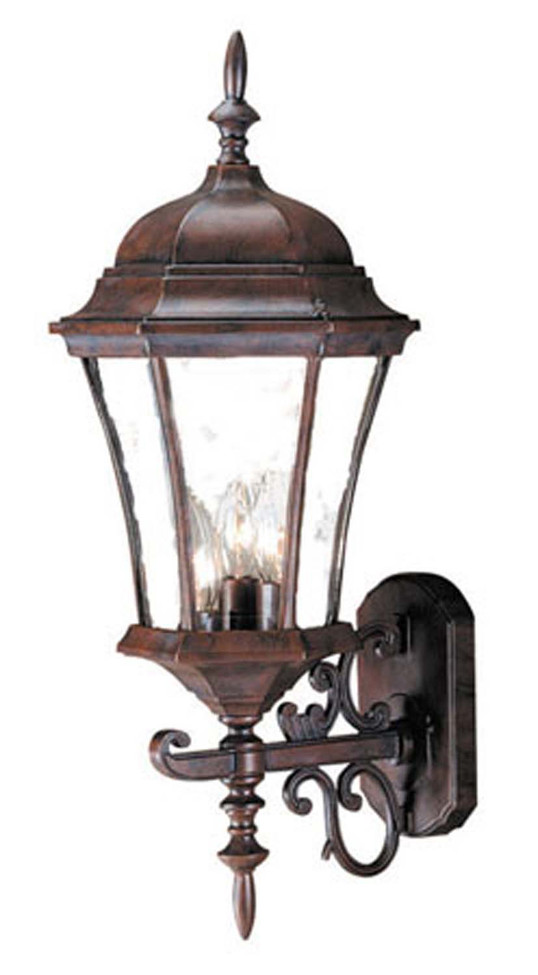 Acclaim Lighting - 5025BW - Three Light Wall Sconce - Bryn Mawr - Burled Walnut