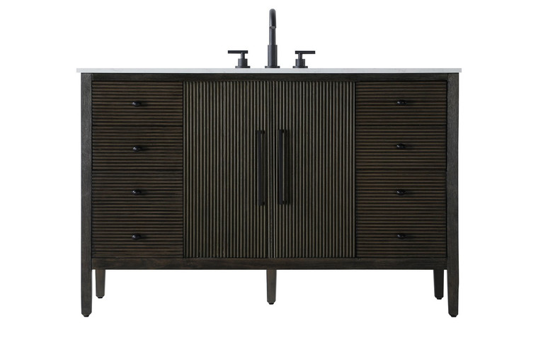 Elegant Lighting - VF29654CO - Bathroom Vanity - Blakely - Chocolate Oak