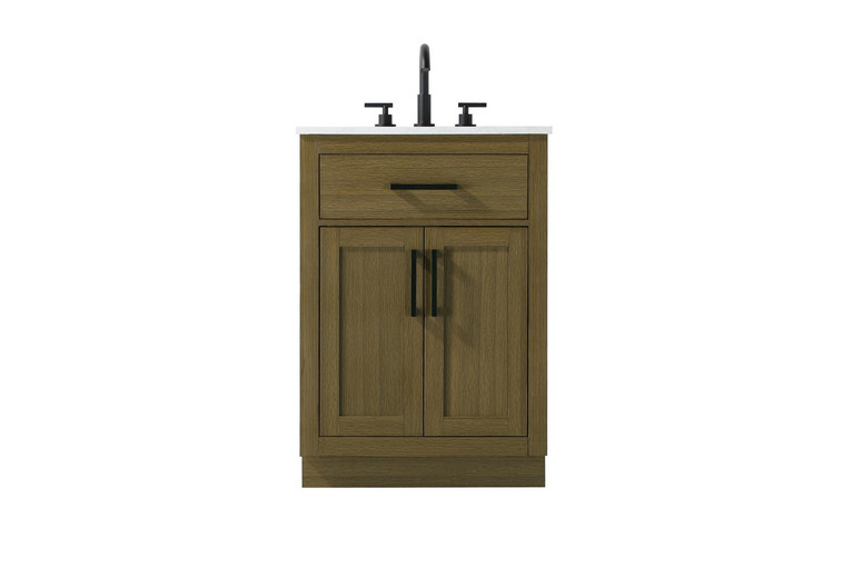 Elegant Lighting - VF29724MCB - Bathroom Vanity - Alden - Chestnut Brown