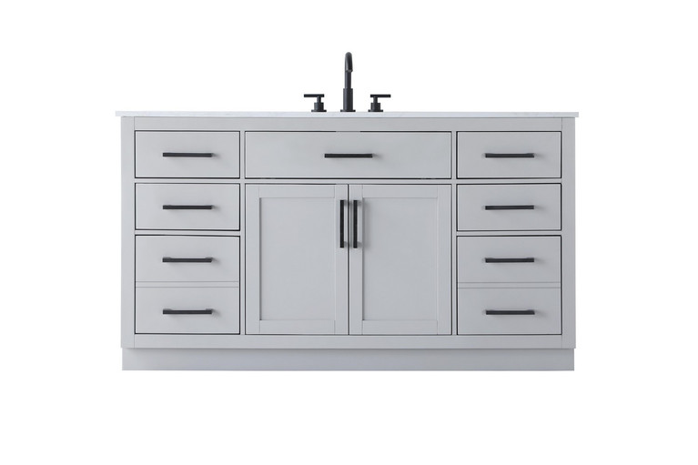 Elegant Lighting - VF29760GR - Bathroom Vanity - Alden - Grey