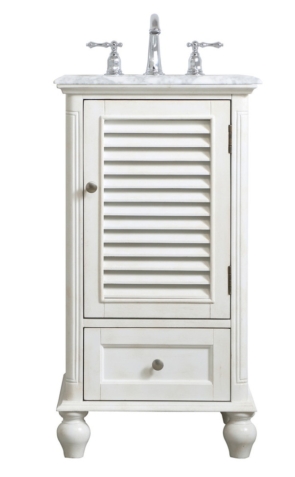 Elegant Lighting - VF30519AW - Single Bathroom Vanity - Rhodes - antique white