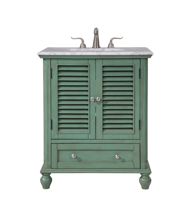 Elegant Lighting - VF30530VM - Single Bathroom Vanity Set - Rhodes - Vintage Mint