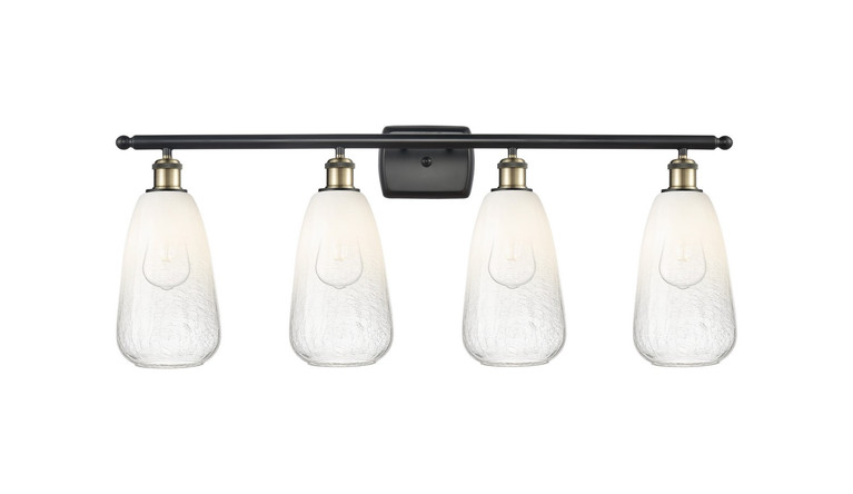 Innovations - 516-4W-BAB-G480-6OP - Four Light Bath Vanity - Ballston - Black Antique Brass