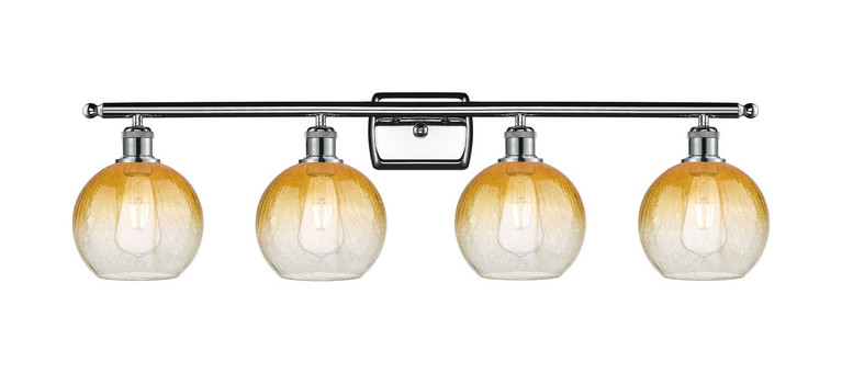 Innovations - 516-4W-PC-G483-8AM - Four Light Bath Vanity - Ballston - Polished Chrome