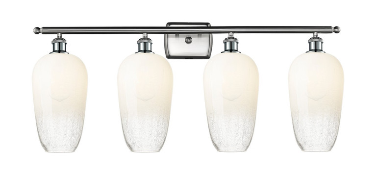 Innovations - 516-4W-SN-G484-7OP - Four Light Bath Vanity - Ballston - Brushed Satin Nickel