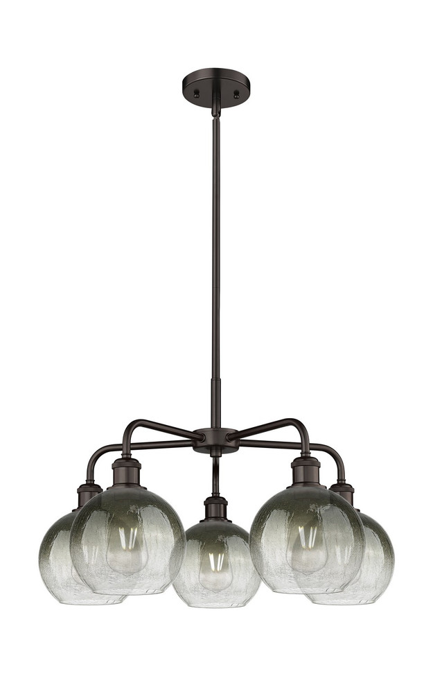 Innovations - 516-5CR-OB-G483-8SL - Five Light Chandelier - Ballston - Oil Rubbed Bronze