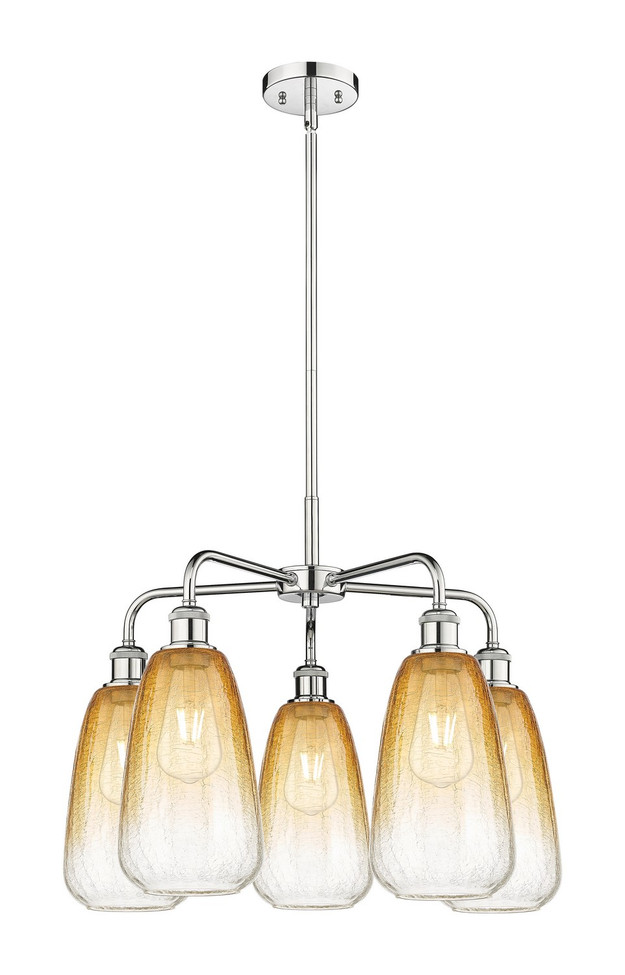 Innovations - 516-5CR-PC-G480-6AM - Five Light Chandelier - Ballston - Polished Chrome