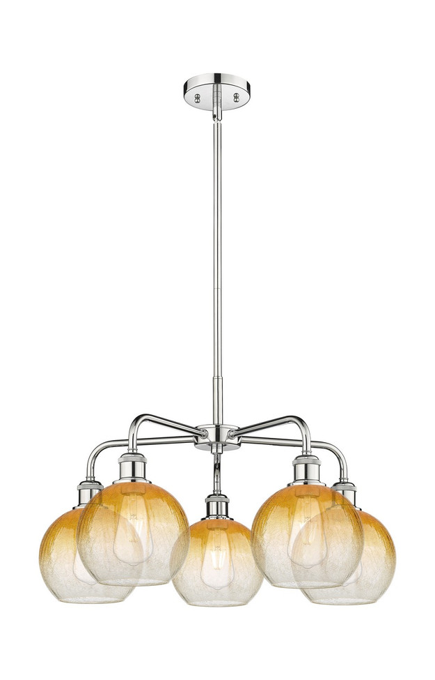 Innovations - 516-5CR-PC-G483-8AM - Five Light Chandelier - Ballston - Polished Chrome