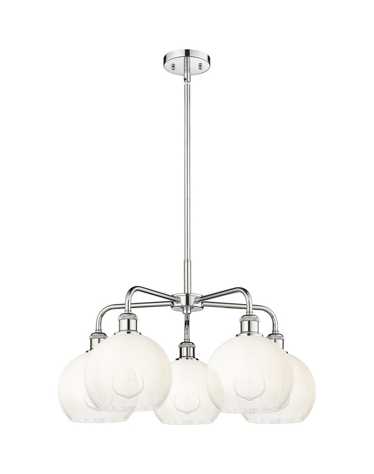 Innovations - 516-5CR-PC-G483-8OP - Five Light Chandelier - Ballston - Polished Chrome