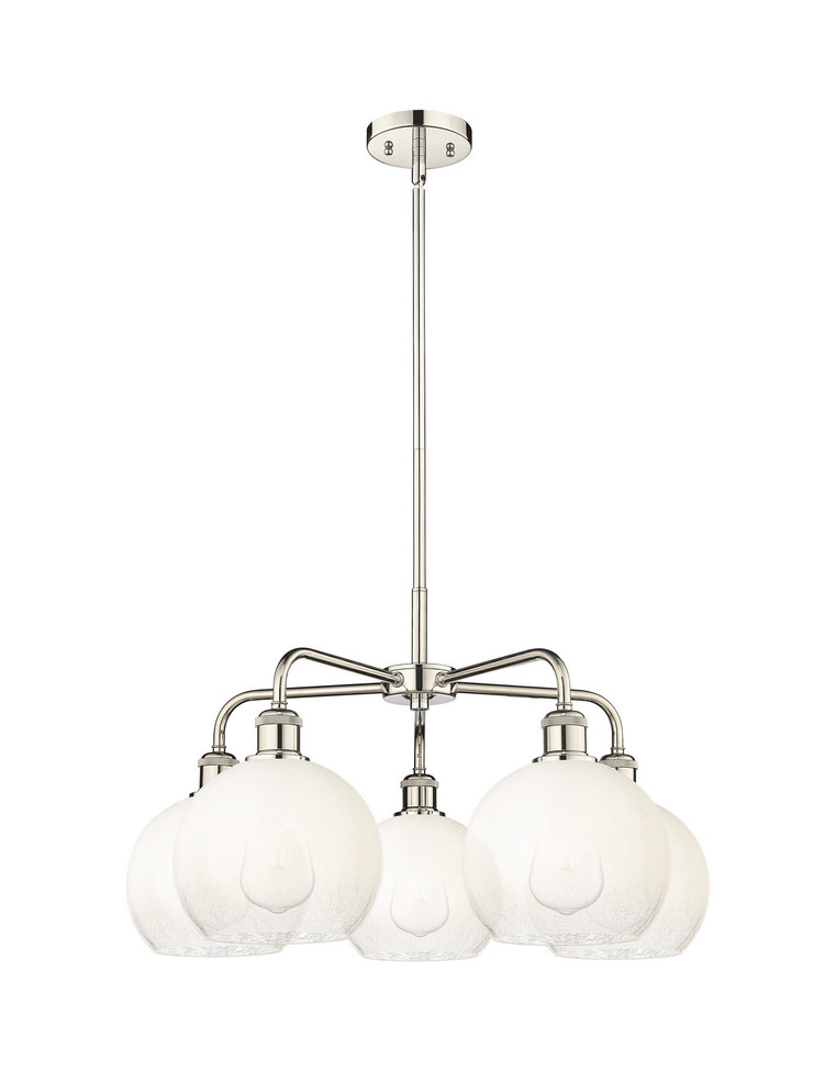 Innovations - 516-5CR-PN-G483-8OP - Five Light Chandelier - Ballston - Polished Nickel