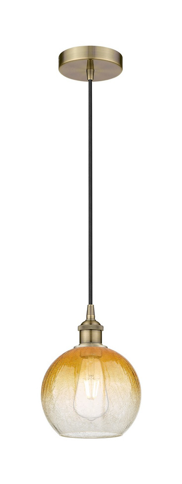 Innovations - 616-1P-AB-G483-8AM - One Light Mini Pendant - Edison - Antique Brass