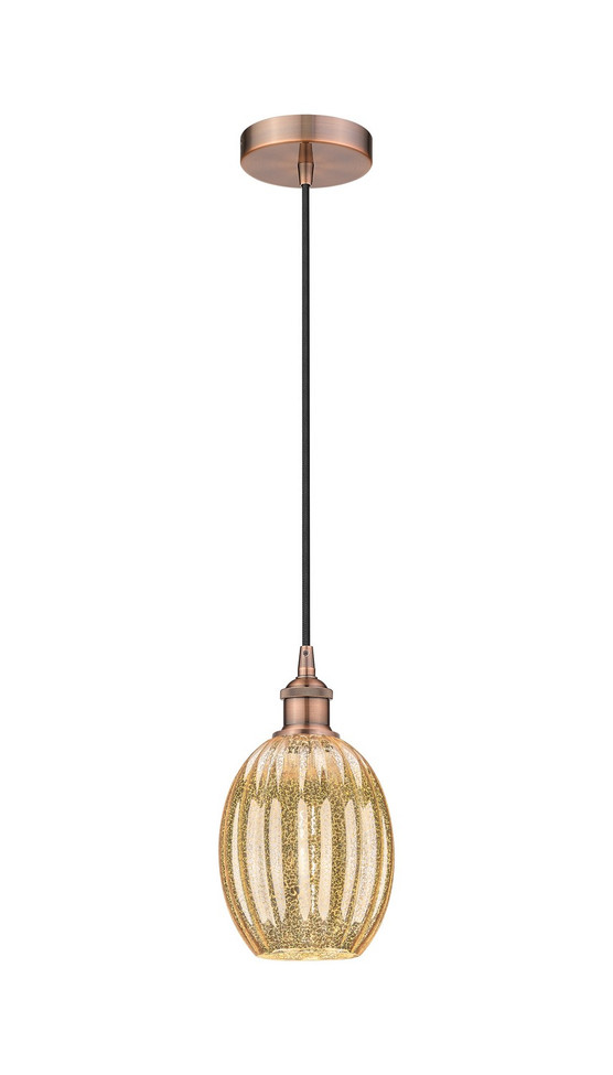 Innovations - 616-1P-AC-G459-6ME - One Light Mini Pendant - Edison - Antique Copper