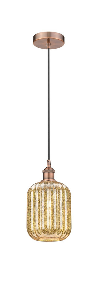 Innovations - 616-1P-AC-G460-7ME - One Light Mini Pendant - Edison - Antique Copper