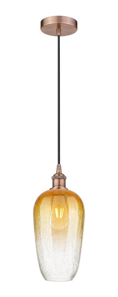 Innovations - 616-1P-AC-G484-7AM - One Light Mini Pendant - Edison - Antique Copper