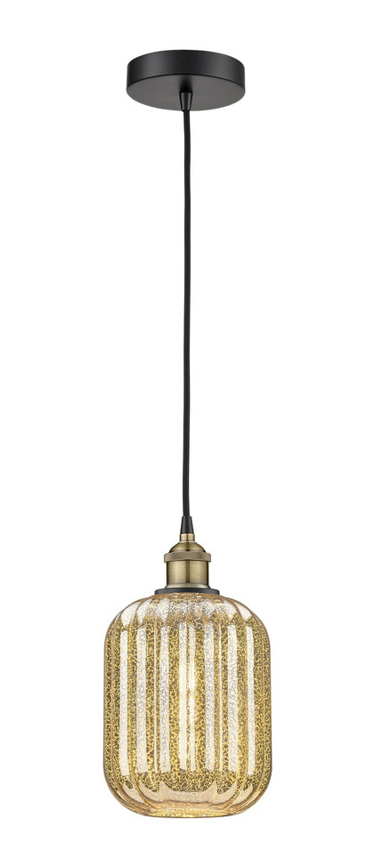 Innovations - 616-1P-BAB-G460-7ME - One Light Mini Pendant - Edison - Black Antique Brass