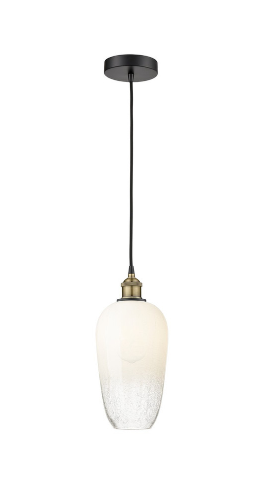 Innovations - 616-1P-BAB-G484-7OP - One Light Mini Pendant - Edison - Black Antique Brass
