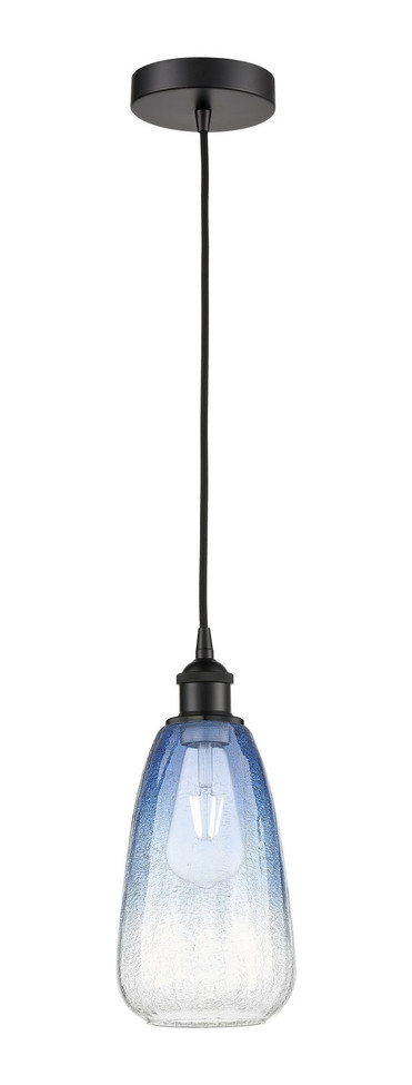 Innovations - 616-1P-BK-G480-6SB - One Light Mini Pendant - Edison - Matte Black