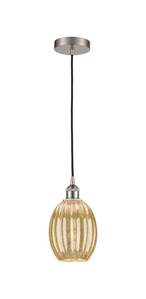 Innovations - 616-1P-SN-G459-6ME - One Light Mini Pendant - Edison - Brushed Satin Nickel