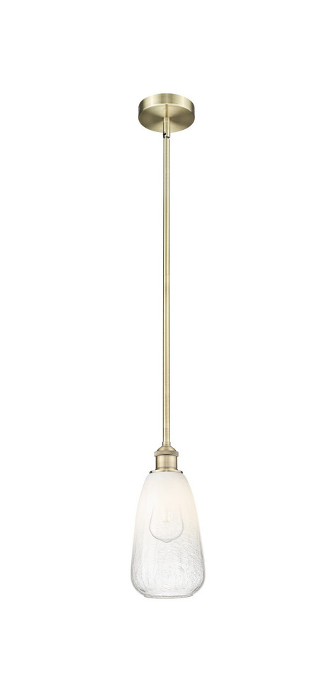 Innovations - 616-1S-AB-G480-6OP - One Light Mini Pendant - Edison - Antique Brass
