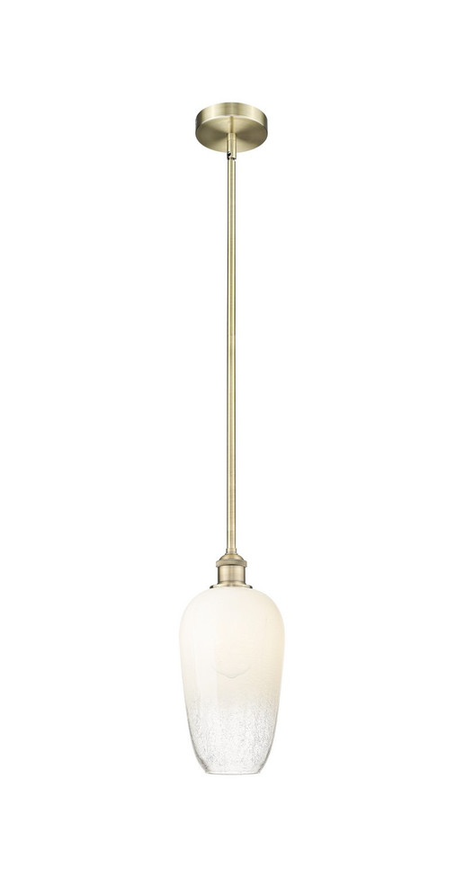 Innovations - 616-1S-AB-G484-7OP - One Light Mini Pendant - Edison - Antique Brass