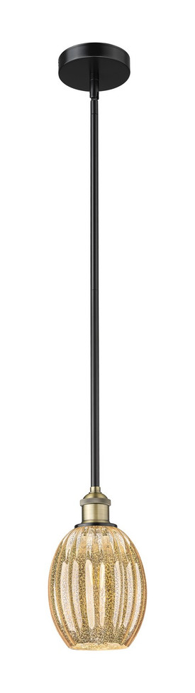 Innovations - 616-1S-BAB-G459-6ME - One Light Mini Pendant - Edison - Black Antique Brass