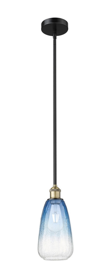 Innovations - 616-1S-BAB-G480-6SB - One Light Mini Pendant - Edison - Black Antique Brass