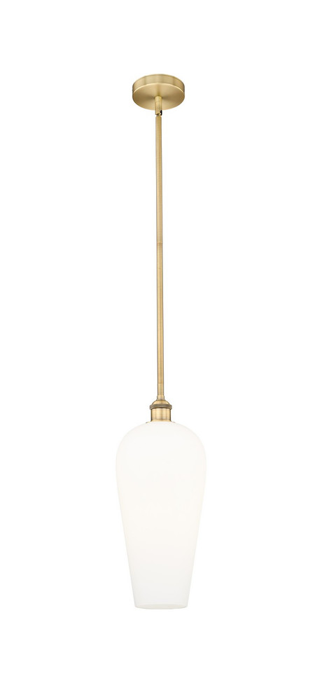 Innovations - 616-1S-BB-G456-8WH - One Light Mini Pendant - Edison - Brushed Brass