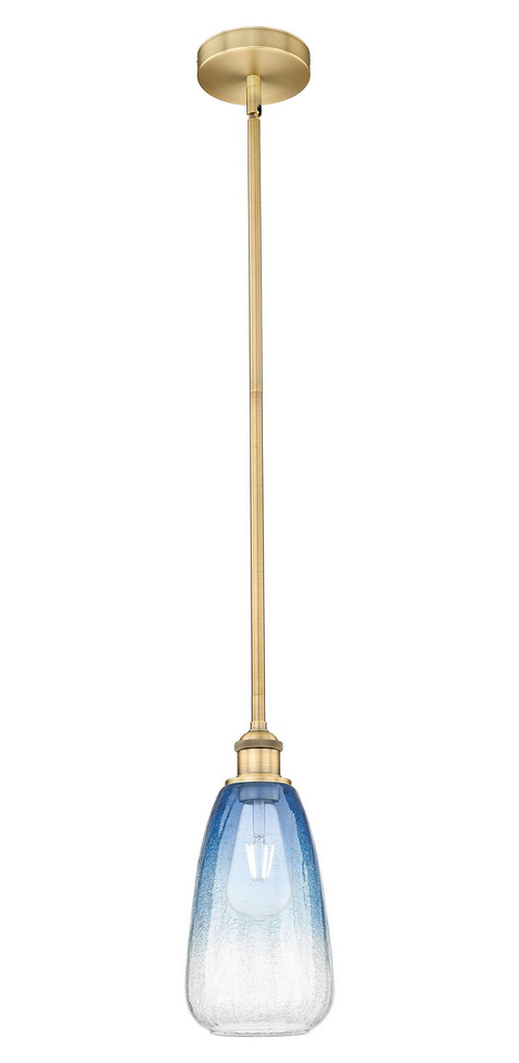 Innovations - 616-1S-BB-G480-6SB - One Light Mini Pendant - Edison - Brushed Brass