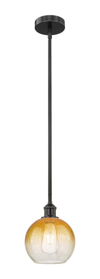 Innovations - 616-1S-BK-G483-8AM - One Light Mini Pendant - Edison - Matte Black