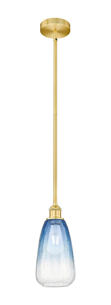 Innovations - 616-1S-SG-G480-6SB - One Light Mini Pendant - Edison - Satin Gold