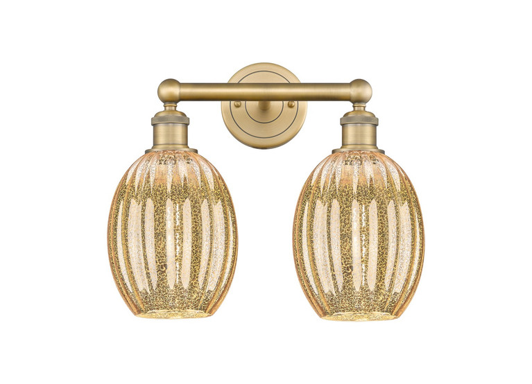 Innovations - 616-2W-BB-G459-6ME - Two Light Bath Vanity - Edison - Brushed Brass