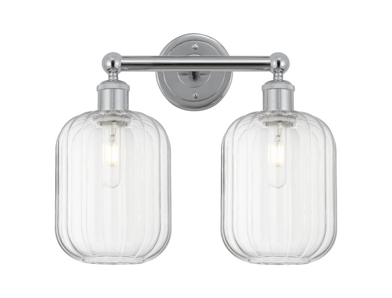 Innovations - 616-2W-PC-G460-7CL - Two Light Bath Vanity - Edison - Polished Chrome
