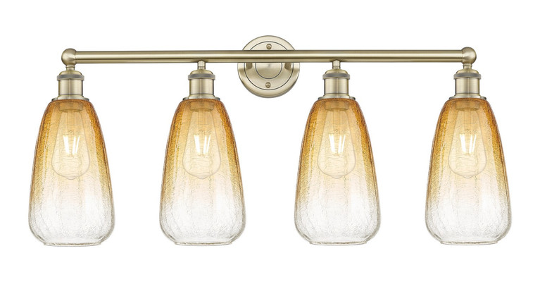 Innovations - 616-4W-AB-G480-6AM - Four Light Bath Vanity - Edison - Antique Brass