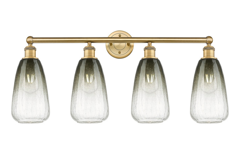 Innovations - 616-4W-BB-G480-6SL - Four Light Bath Vanity - Edison - Brushed Brass