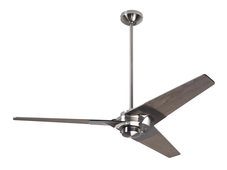Modern Fan Co - TOR-BN-52-GY-NL-003 - 52Ceiling Fan - Torsion - Bright Nickel