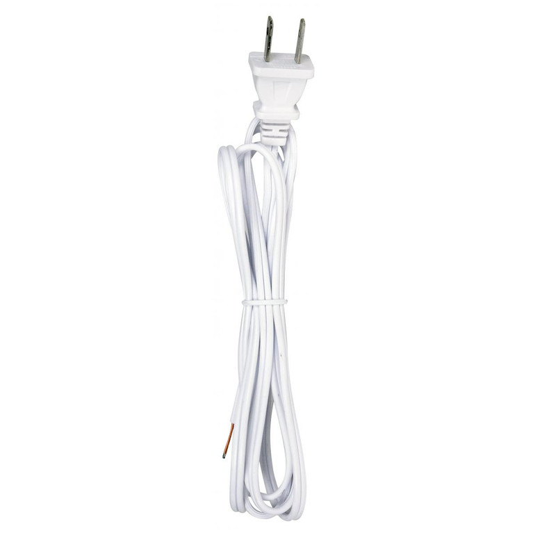 Satco - 80-2306 - Cord Set - White