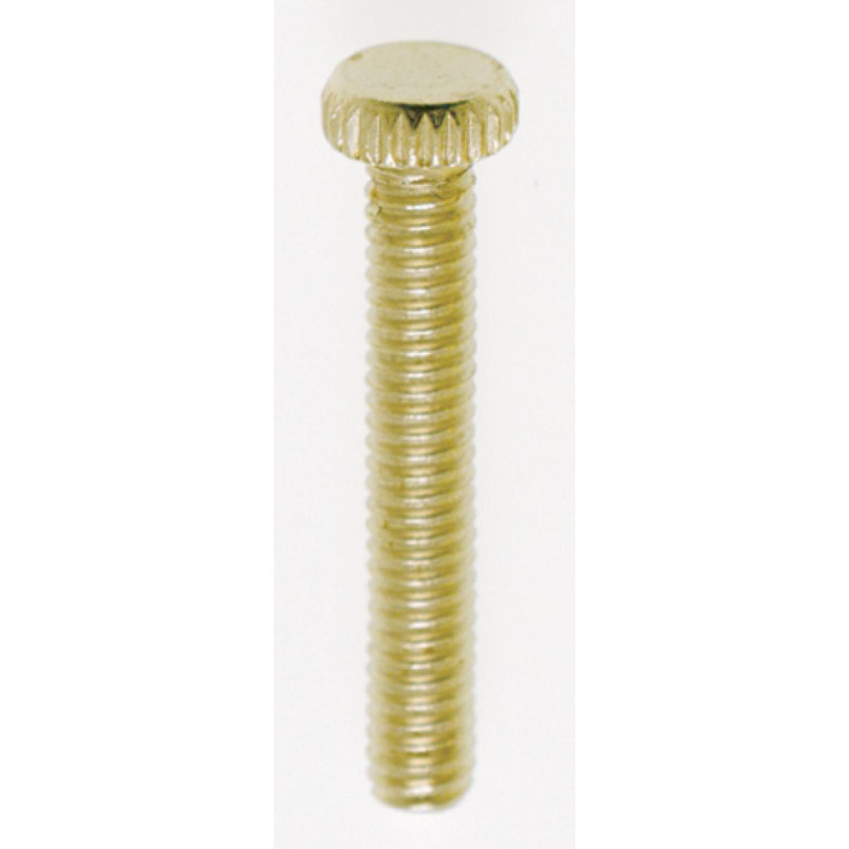Satco - 90-031 - Head Thumb Screw - Brass Plated